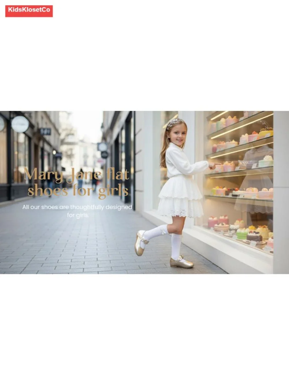 Toddler Girl Mary Jane Dress Shoes Flat Ballerina